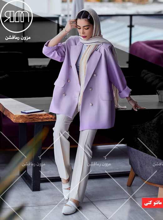 مانتو مزونی مدل کتی - مزون رمافشن