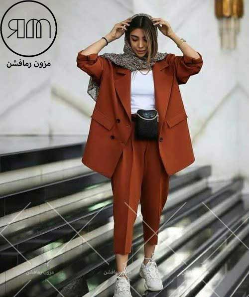 مانتو مزون دوز جدید-مزون رمافشن